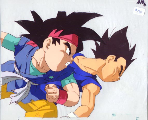 goku and vegeta. Goku and Vegeta Jr.